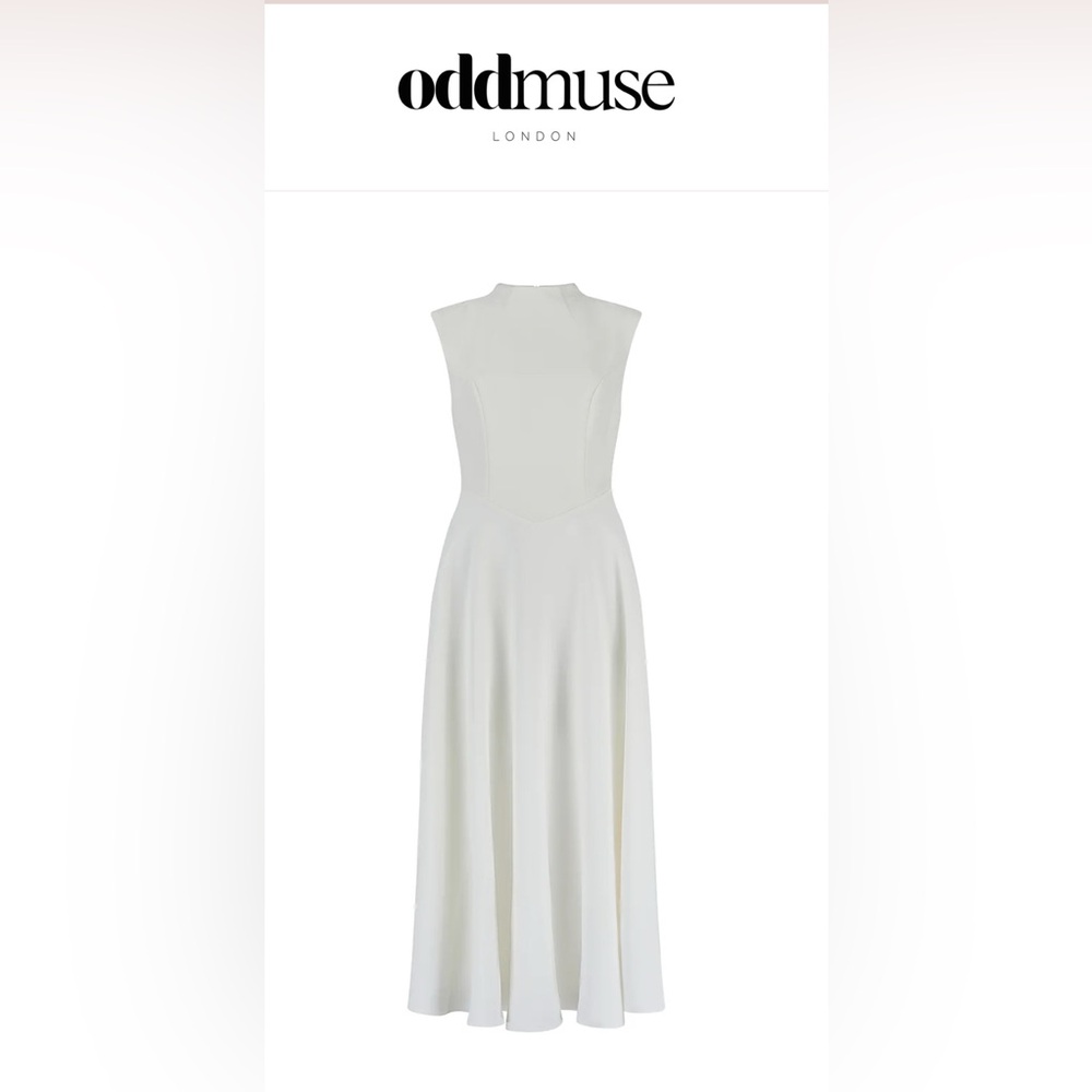 The Ultimate Muse Sleeveless High Waist Midi Dress